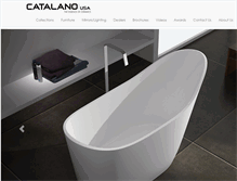 Tablet Screenshot of catalanousa.com
